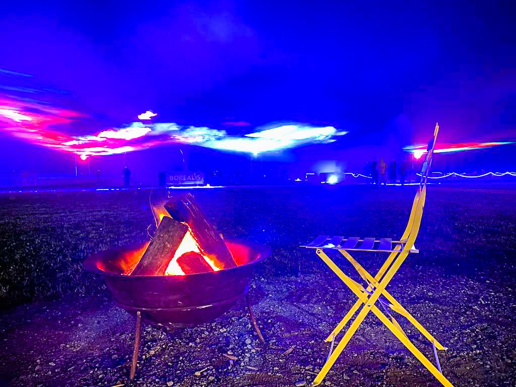 Borealis in the Vines Campfire