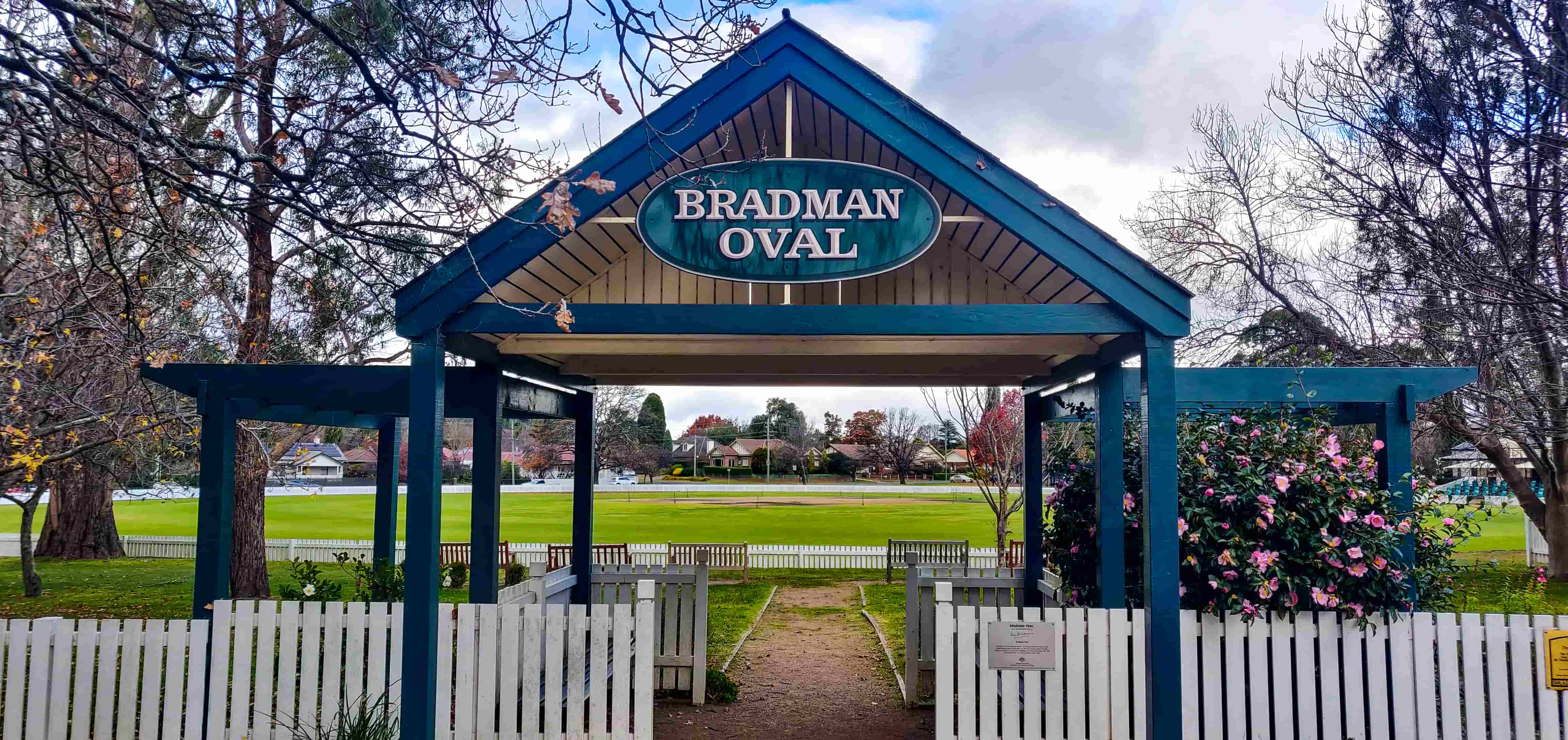 Bradman Oval Entrance