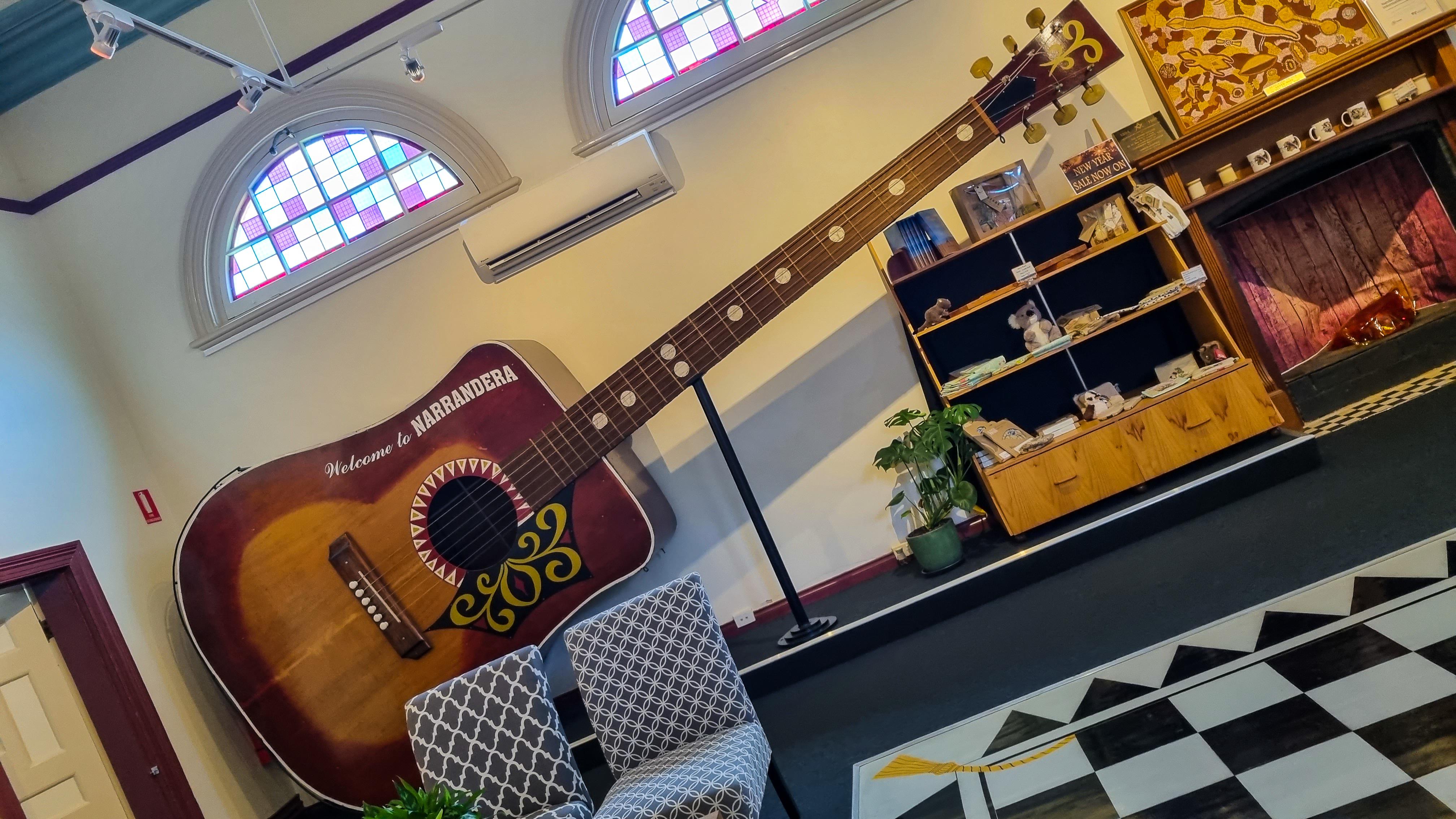 The Big Guitar in Narrandera
