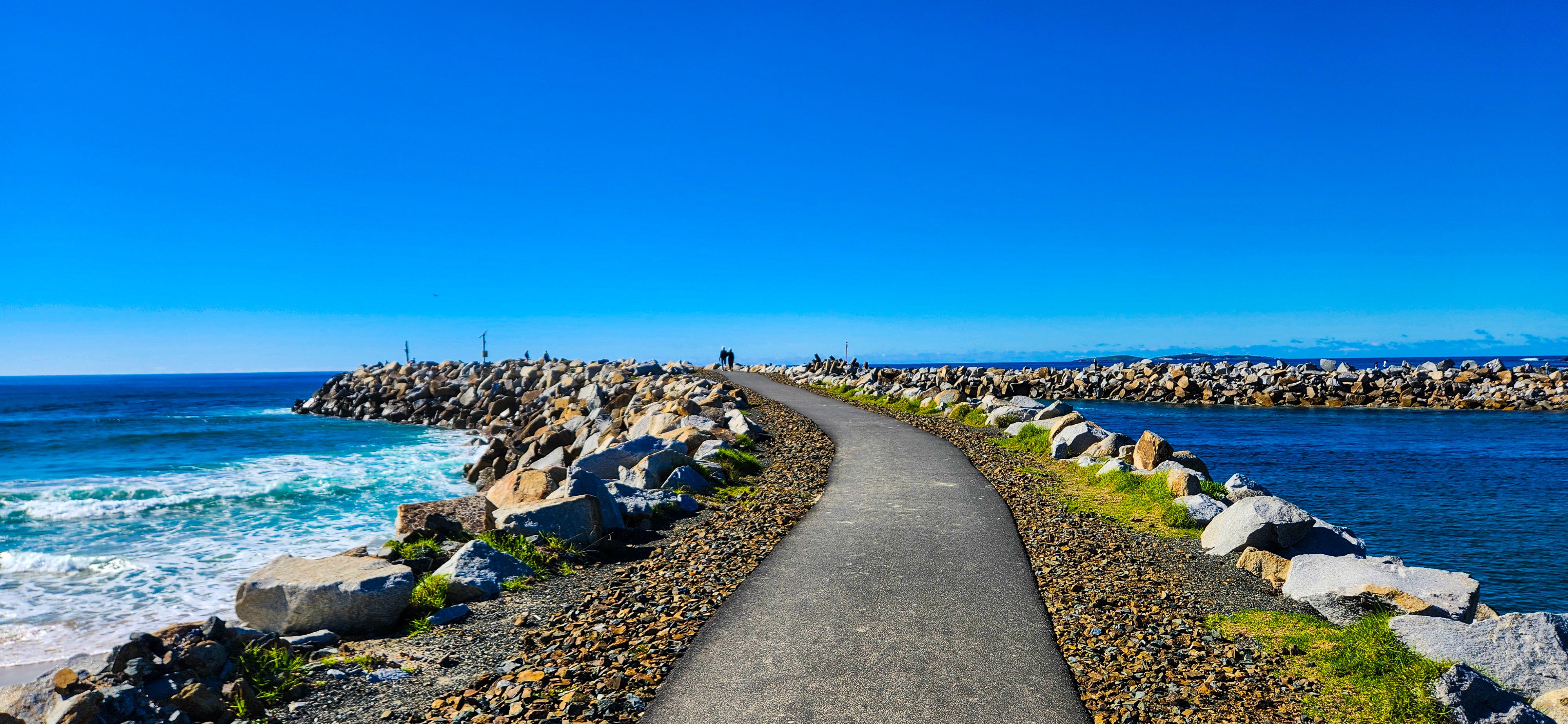 The Breakwall in Narooma