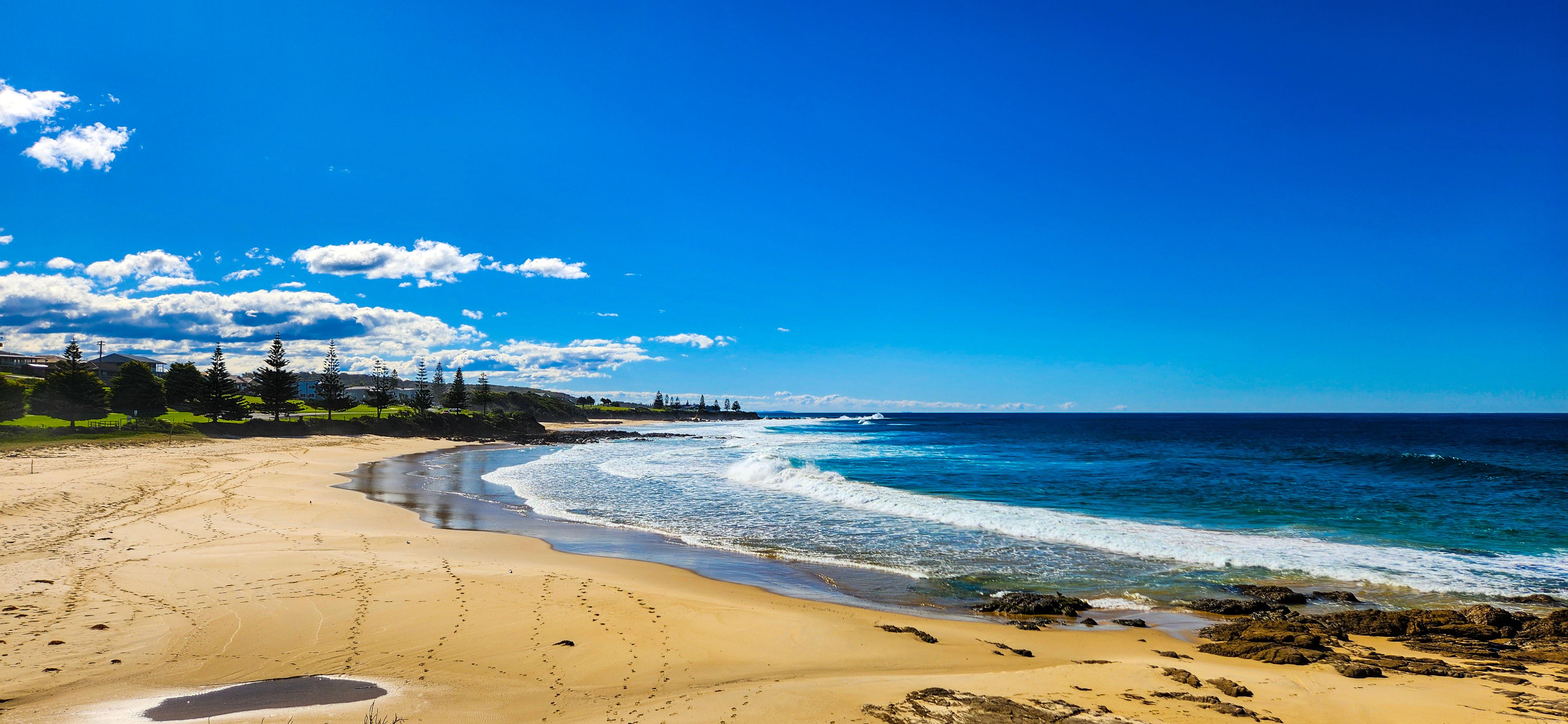 View of Carters Beach from Milmanny Lookout