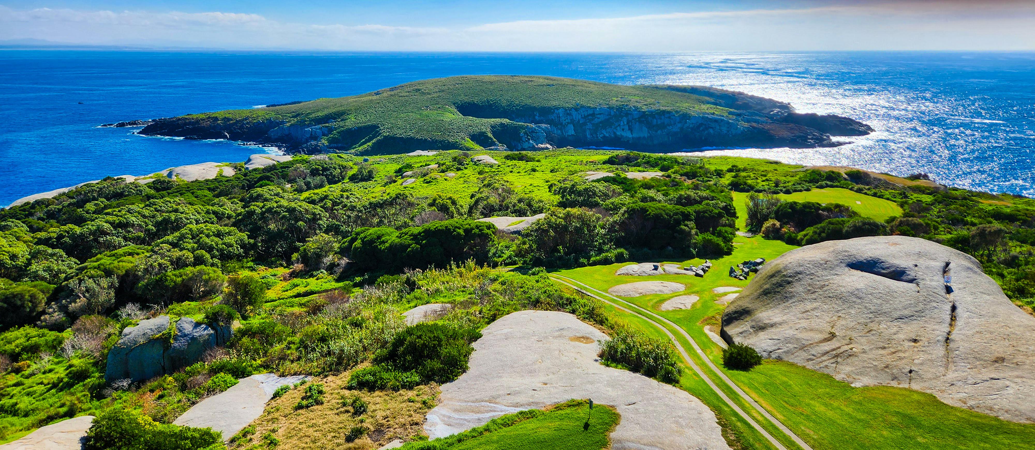 View from Montague Island Lighthouse