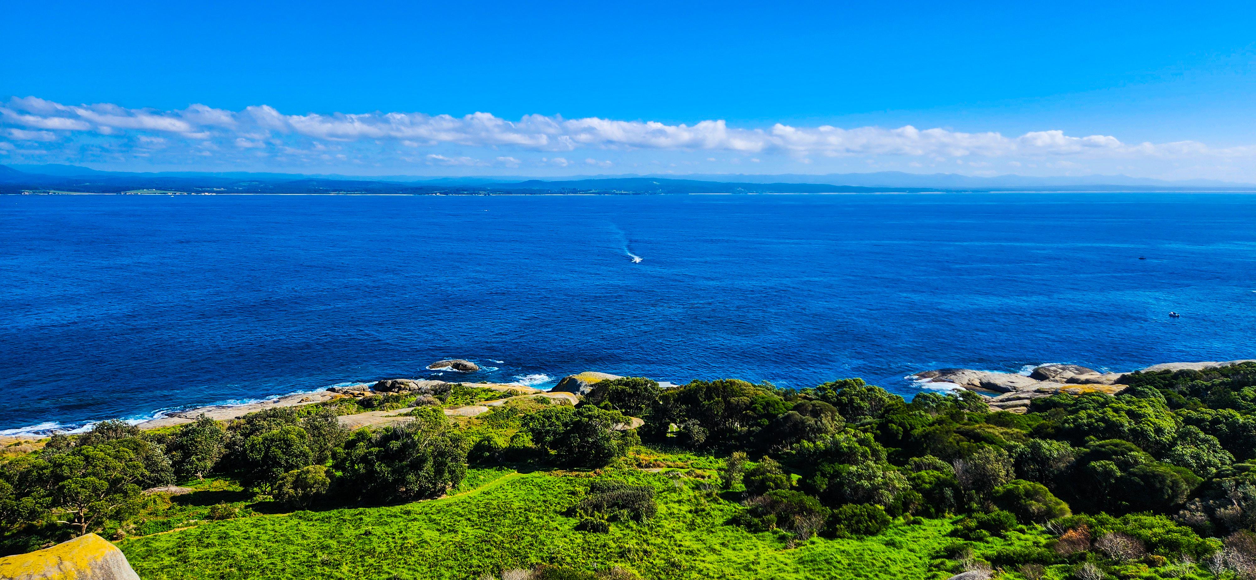 View from Montague Island Lighthouse