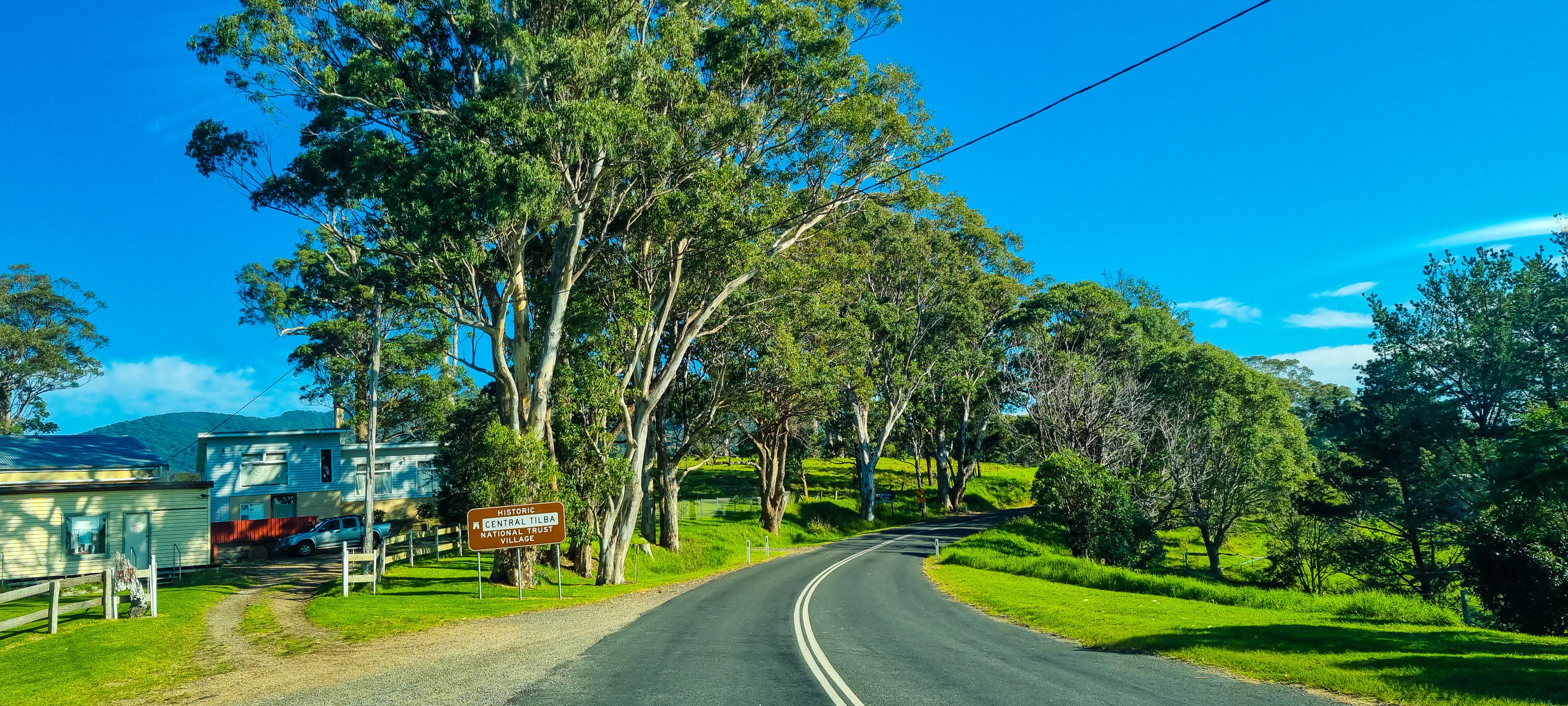 Central Tilba Village Sign