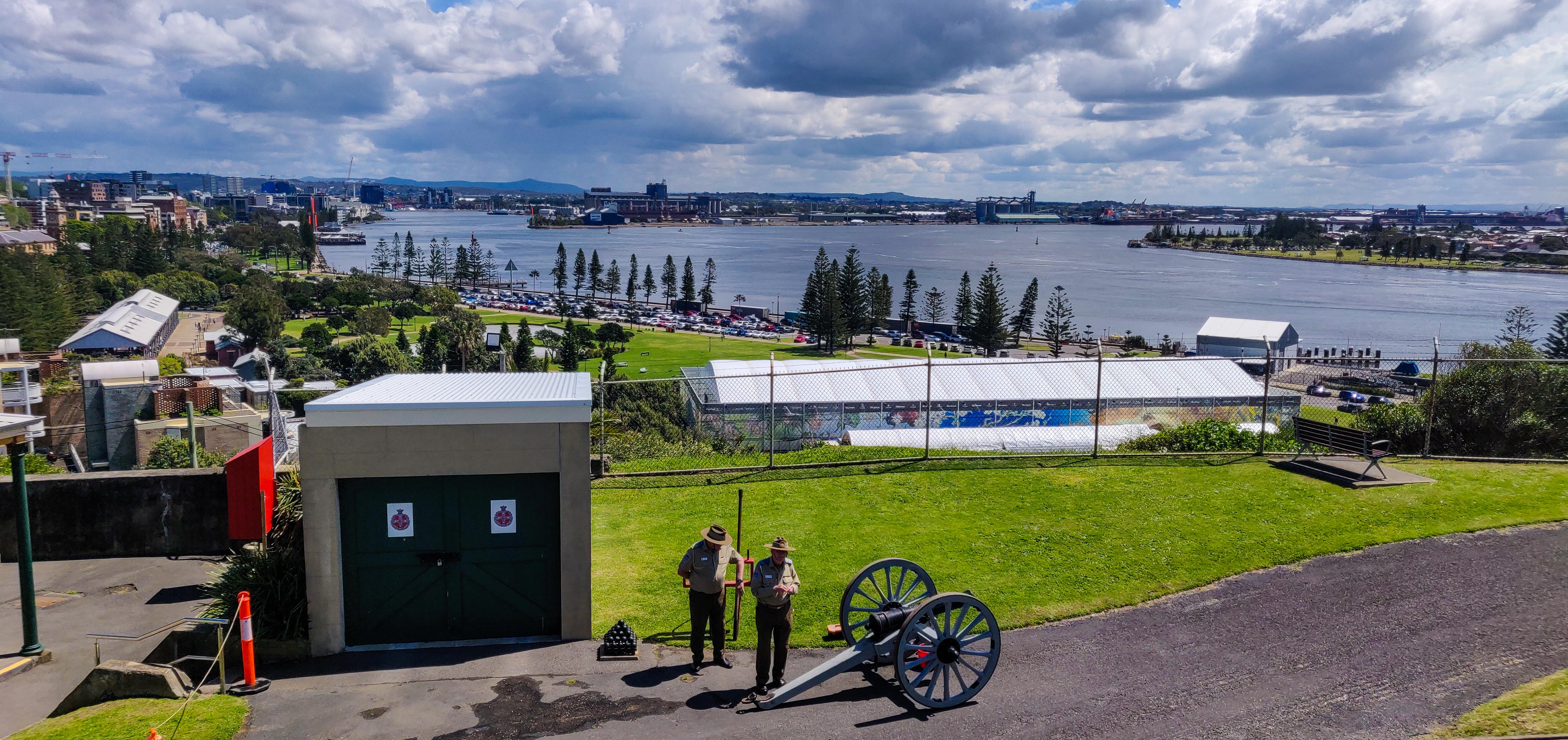 Field Gun Firing Demonstration at Fort Scratchley