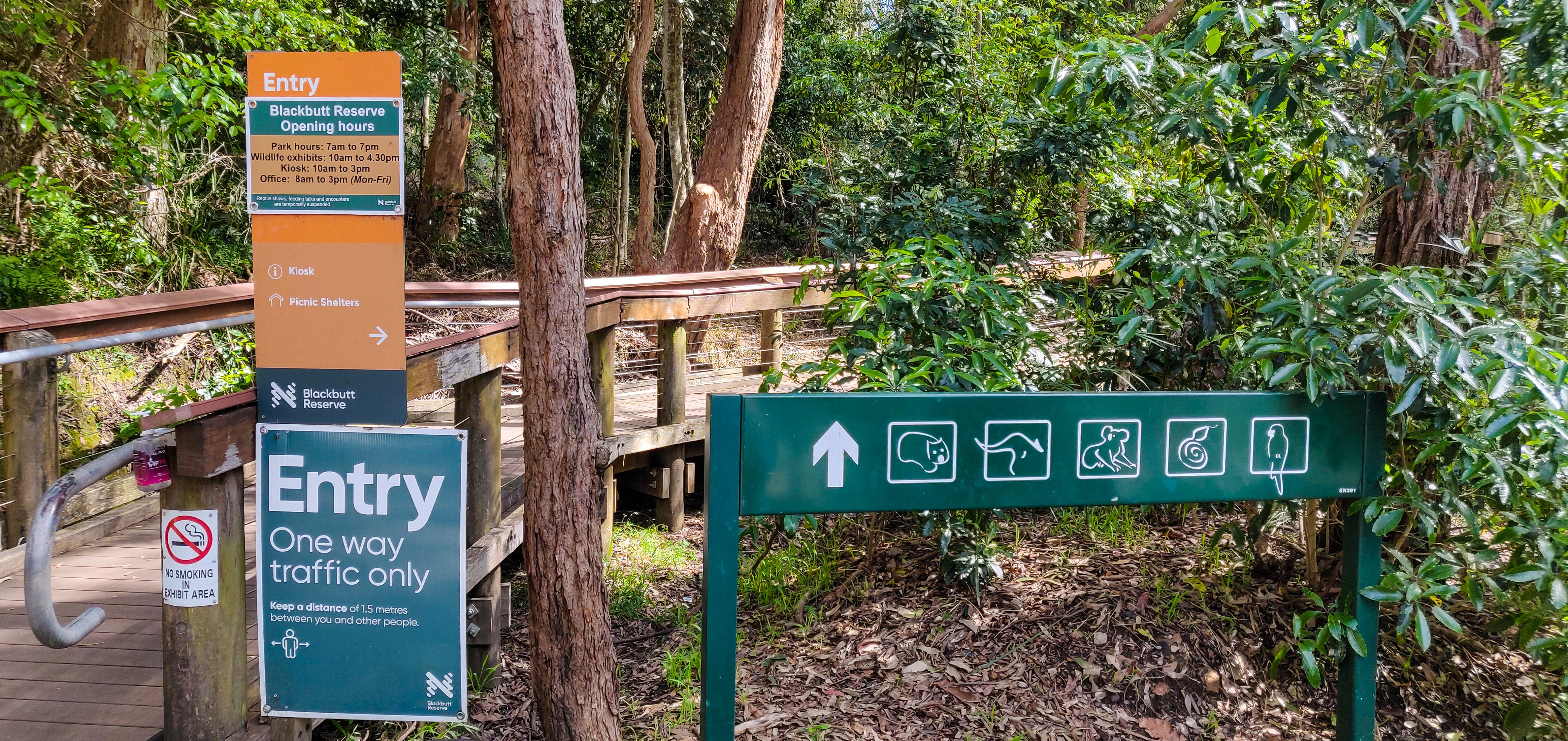 Blackbutt Nature Reserve Wildlife Exhibit