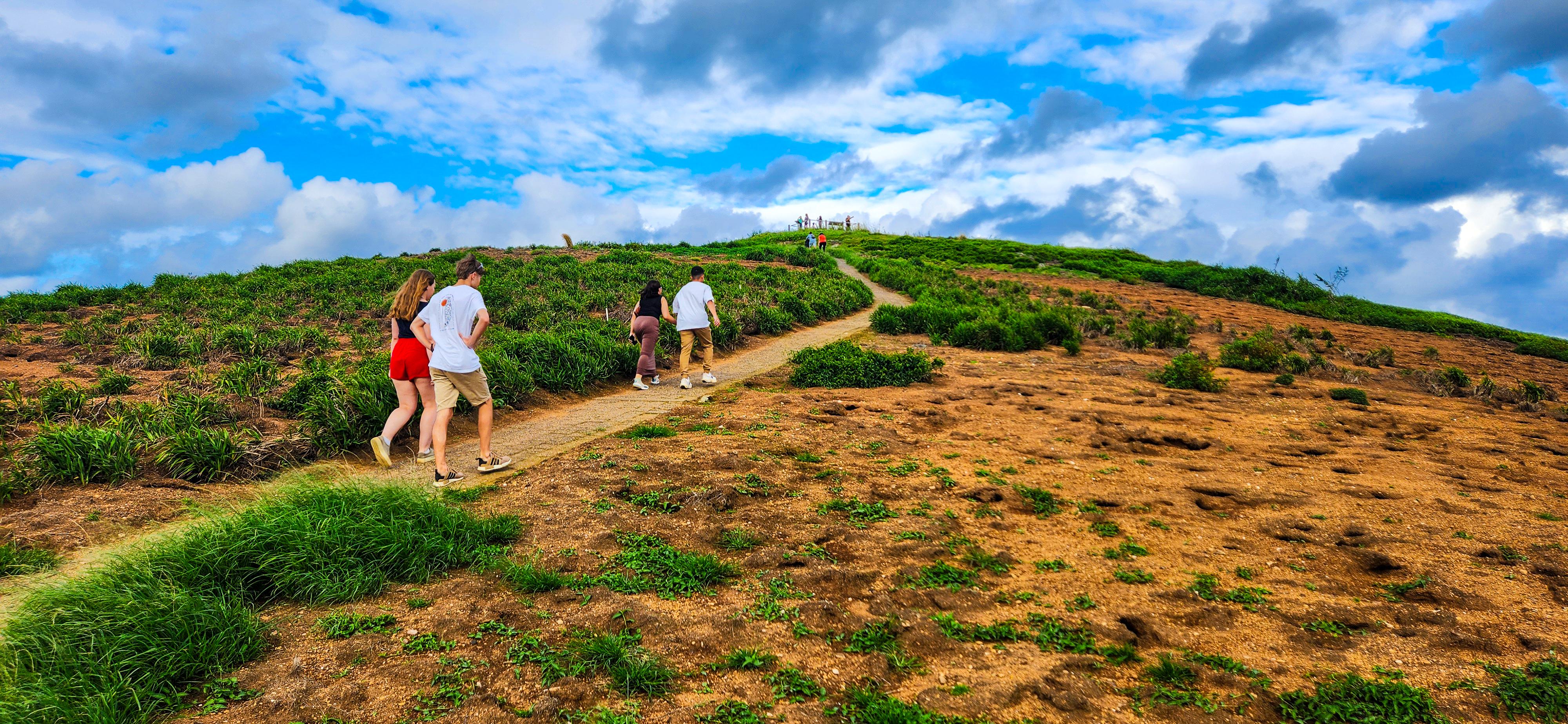 Uphill to Muttonbird Island, Coffs Harbour