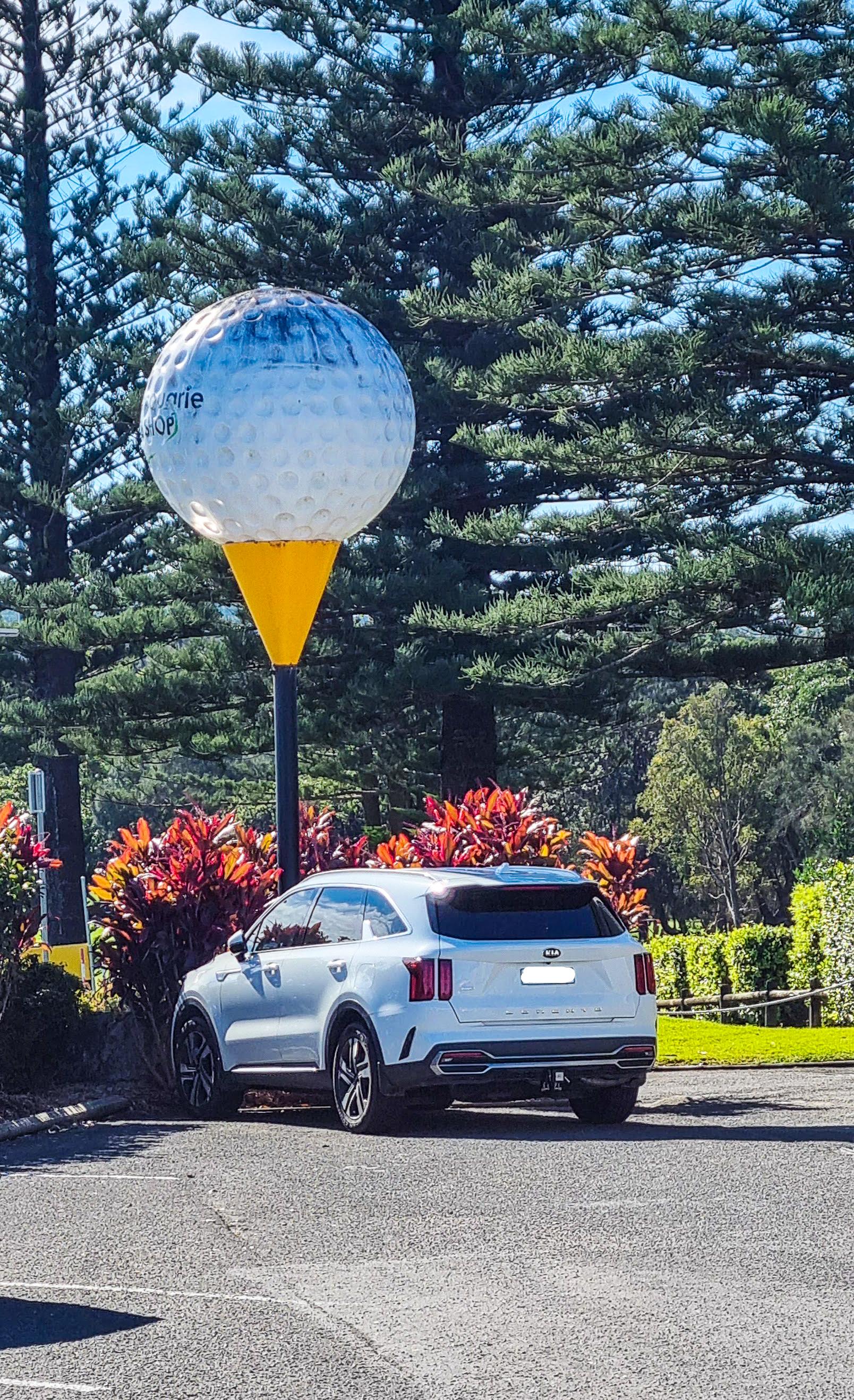 The Big Golf Ball at Port Macquarie Golf Club