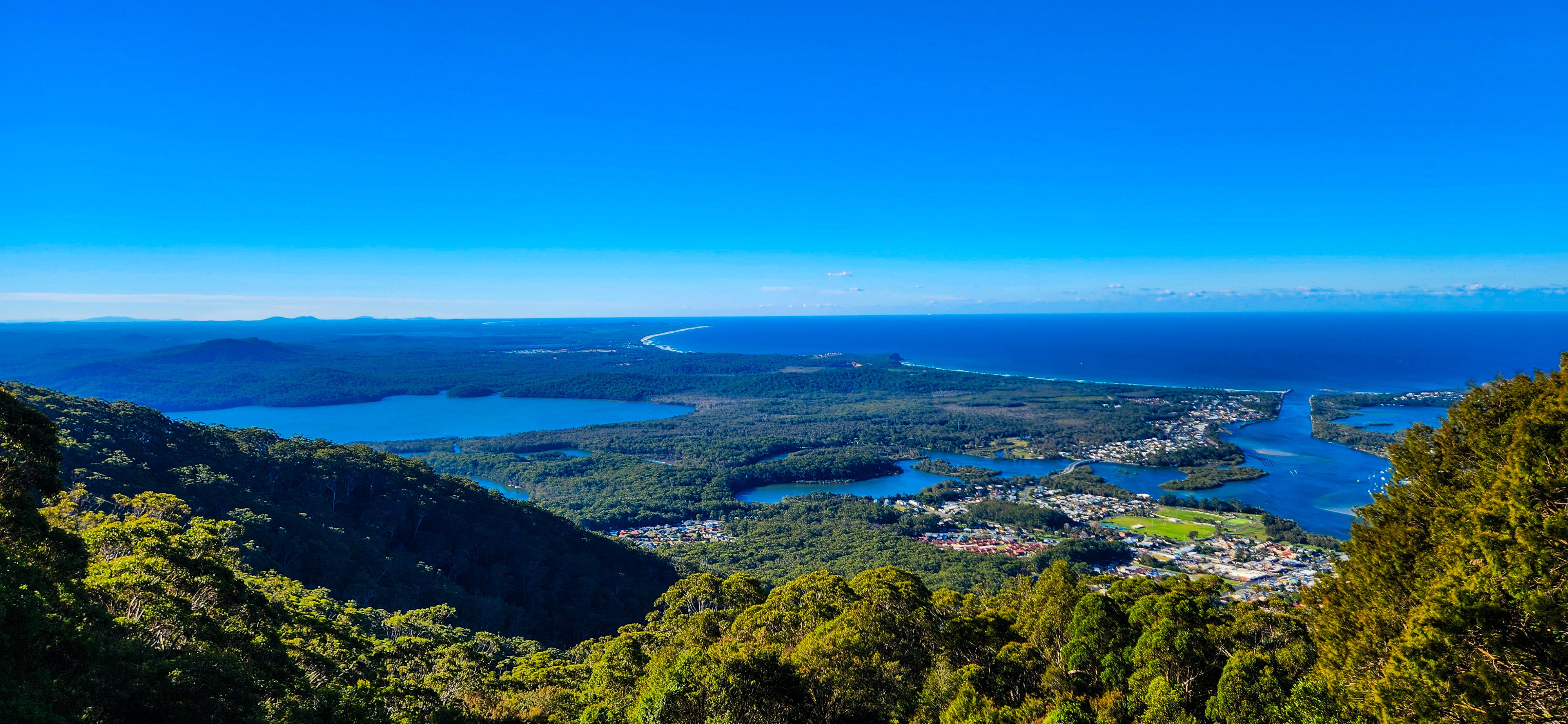 North Brother Lookout in Dooragan National Park, Port Macquarie