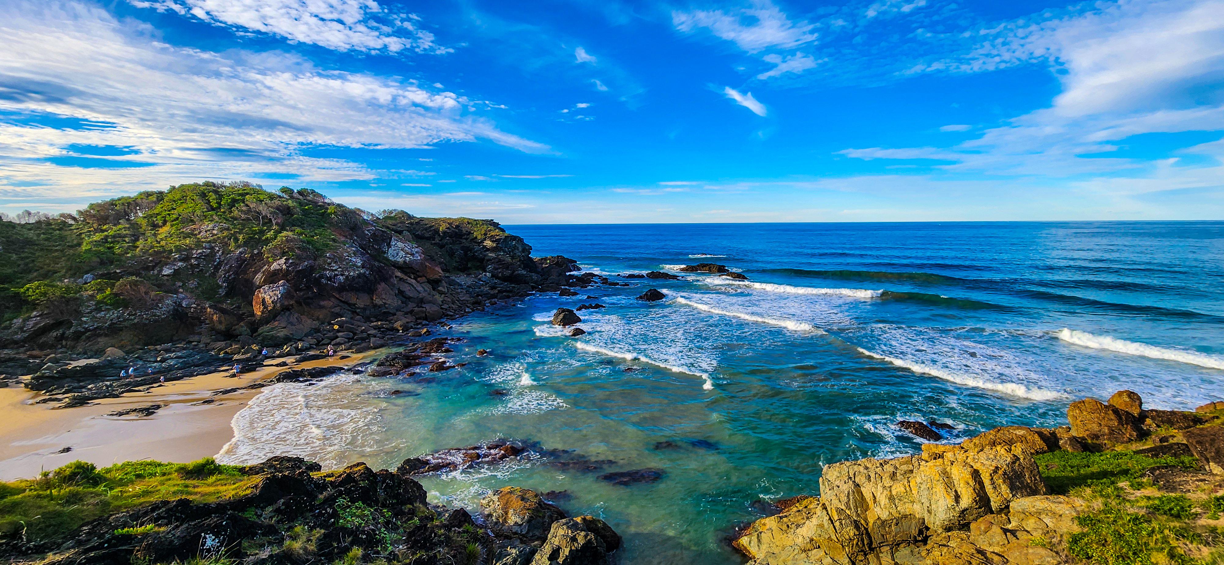 Views along Miners Beach