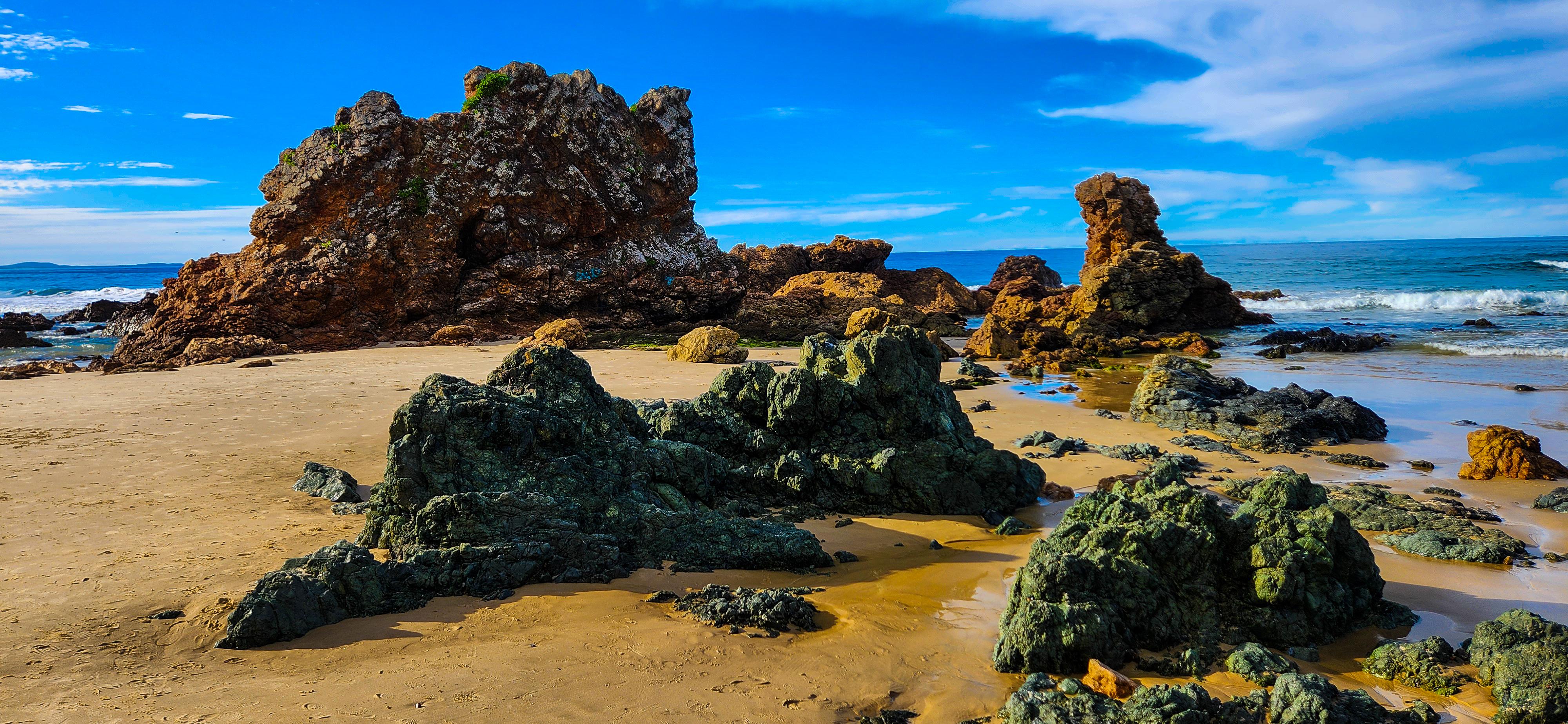 Rock Formations at Flynns Beach