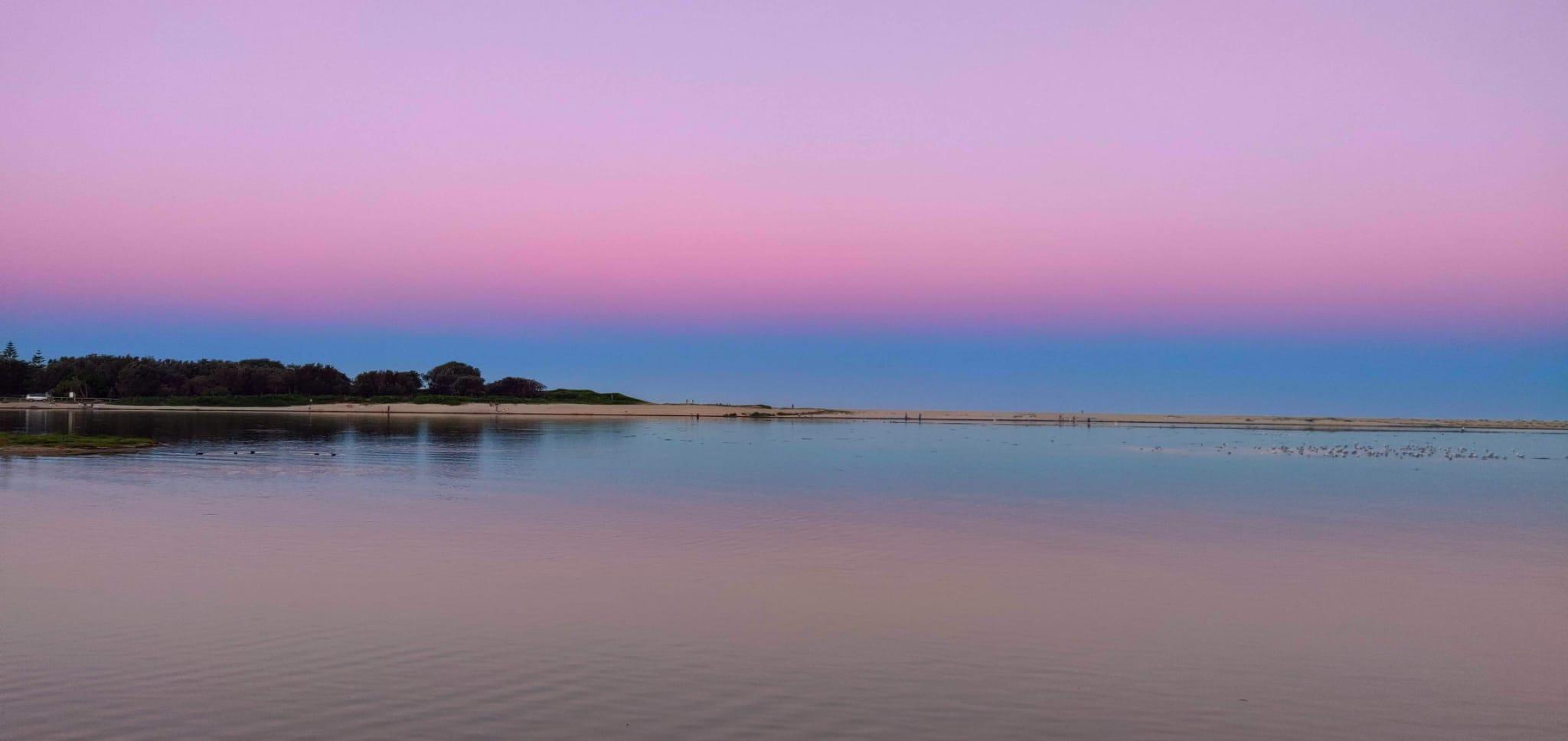 Sunset at The Entrance Foreshore