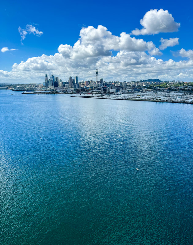 Auckland Bridge Climb - City View