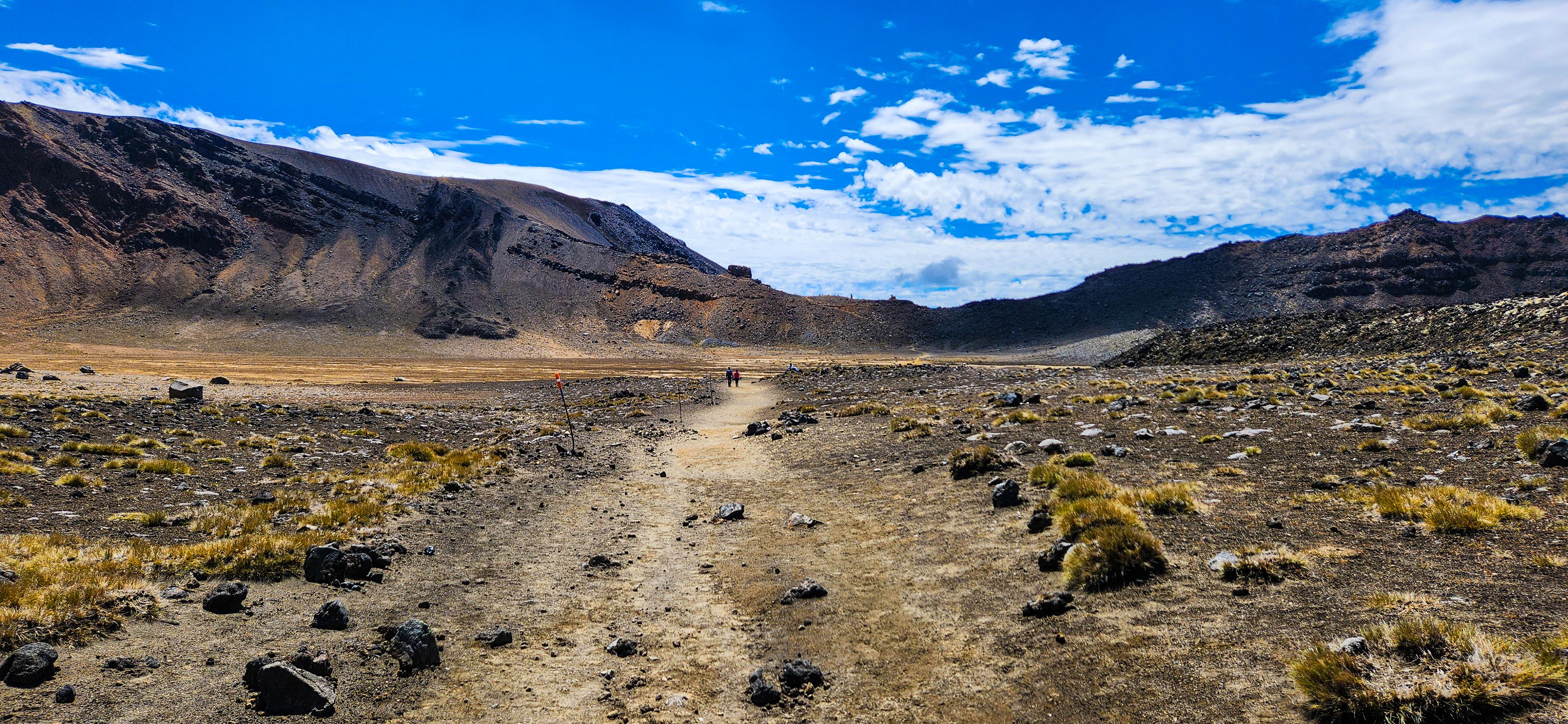 Crossing the South Crater
