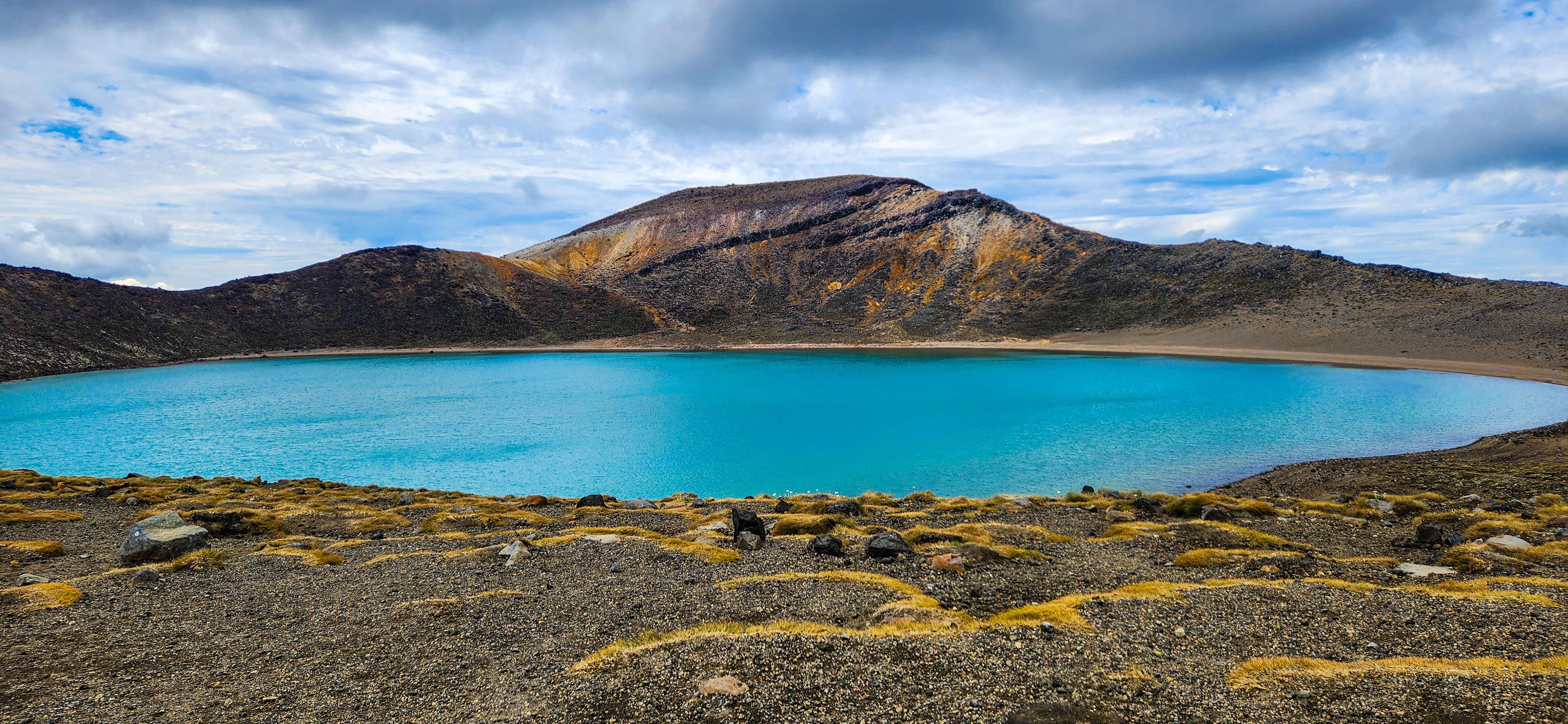 Blue Lake on Tongariro Alpine Crossing