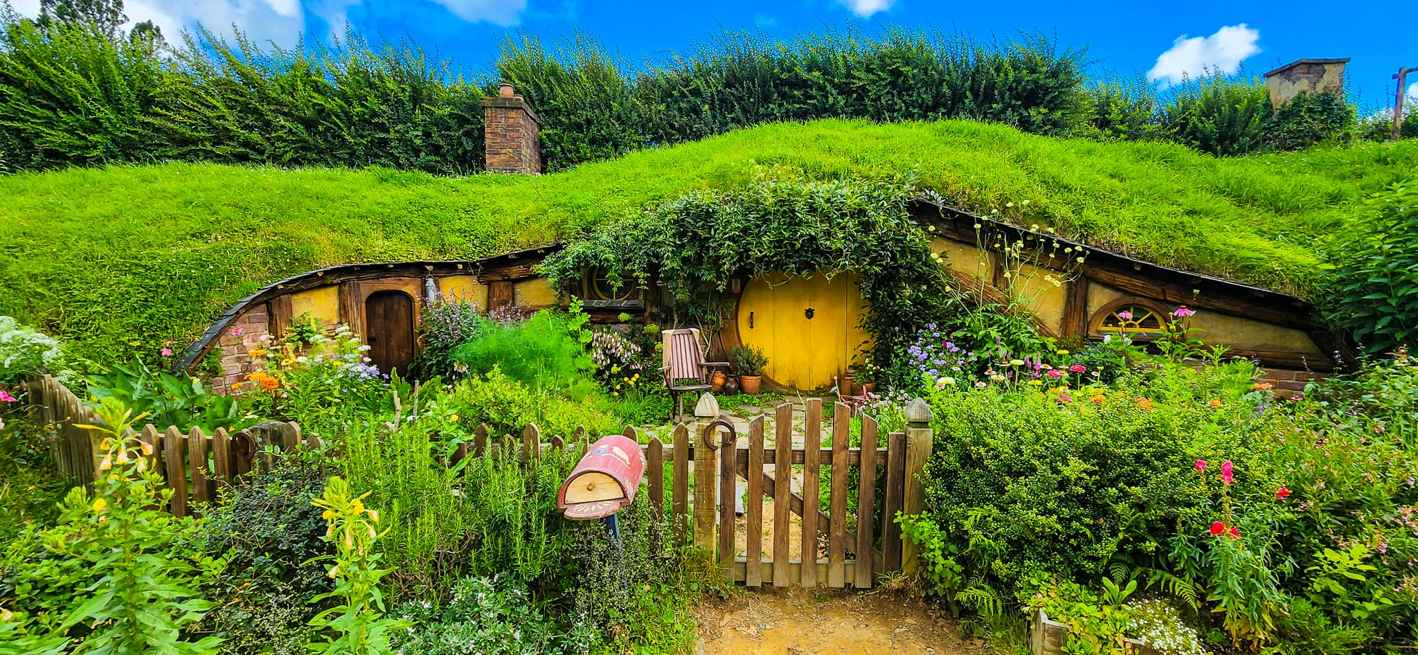 Hobbit Holes at Hobbiton
