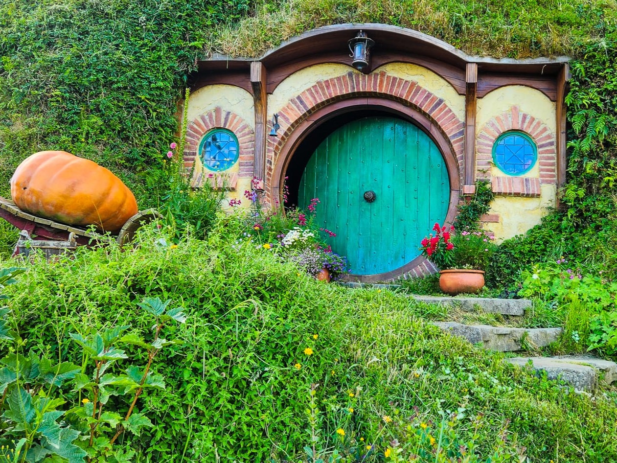 Waitomo Glowworm Caves and Hobbiton™ Movie Set Tour: The Ultimate Day Trip from Auckland