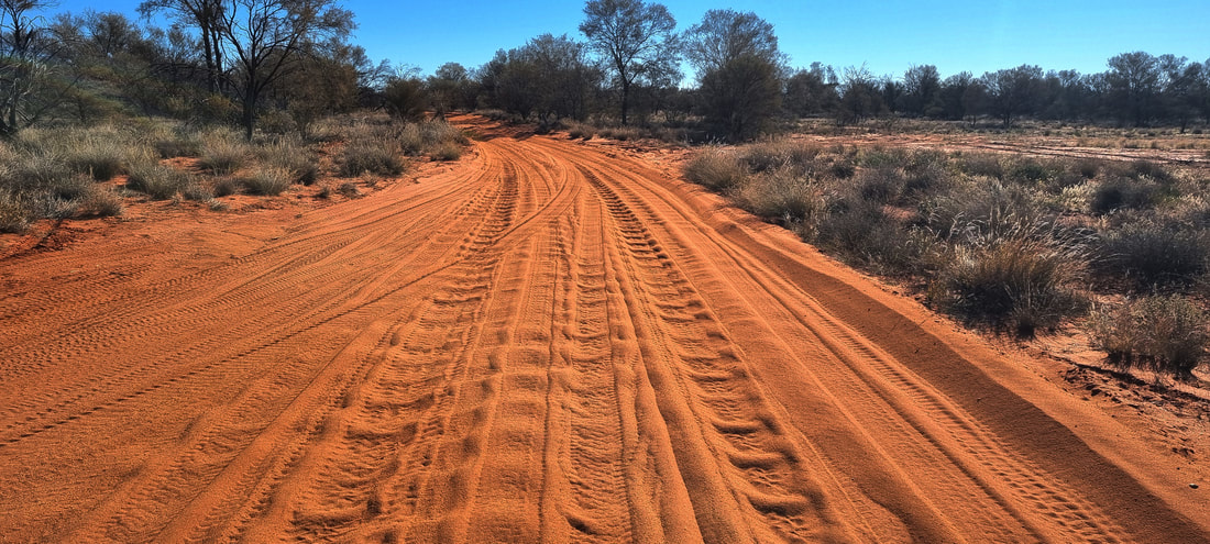 Sandy stretch to Lambert Centre