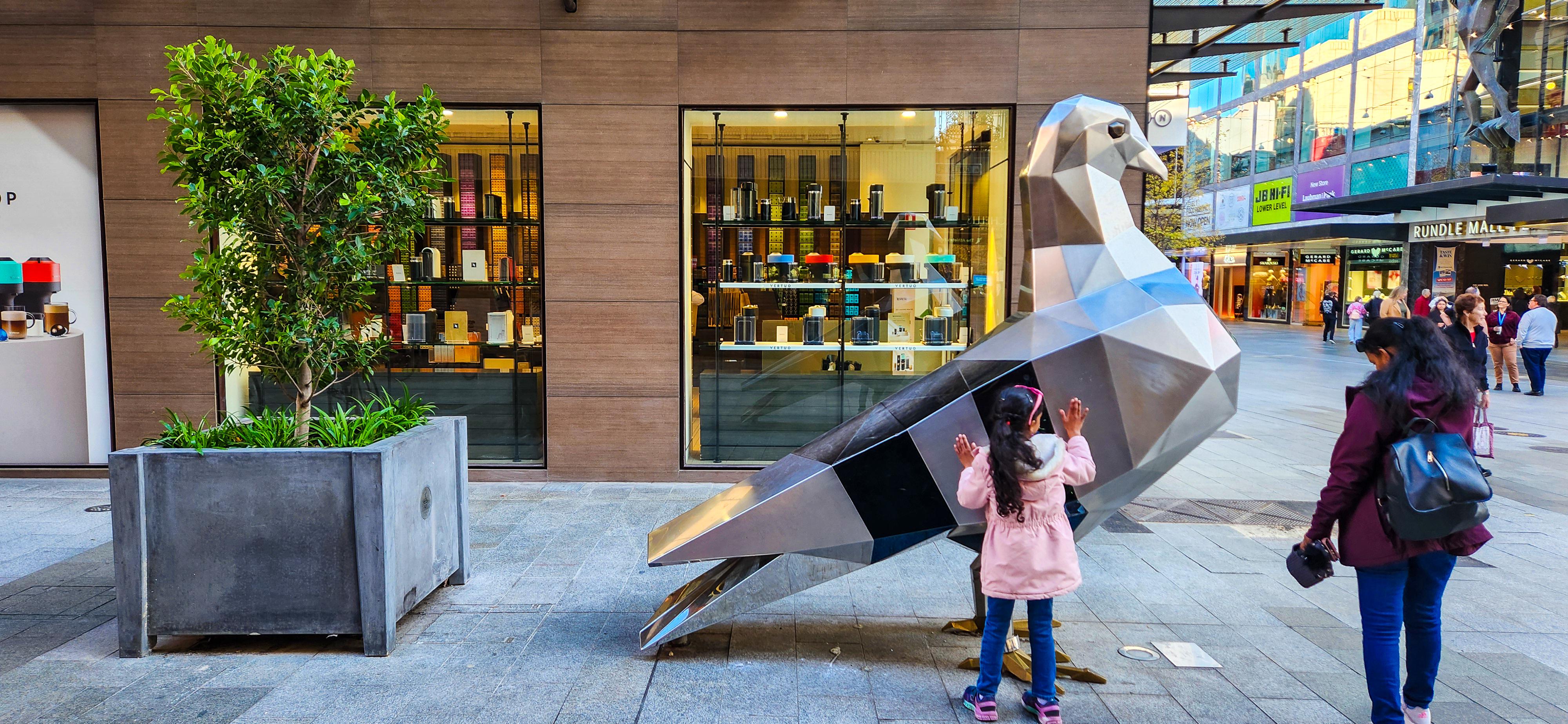 The Big Pigeon, Rundle Mall