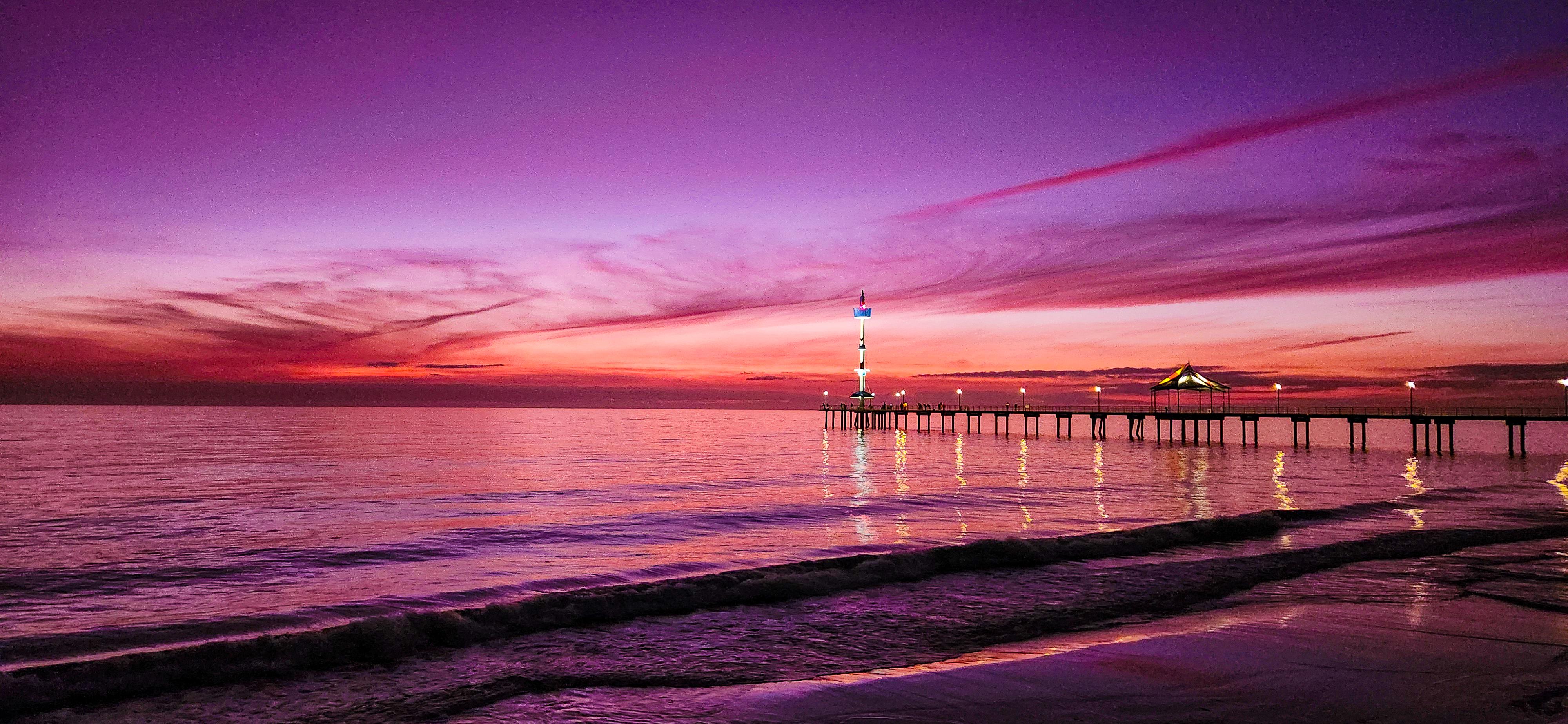 Brighton Beach in Adelaide