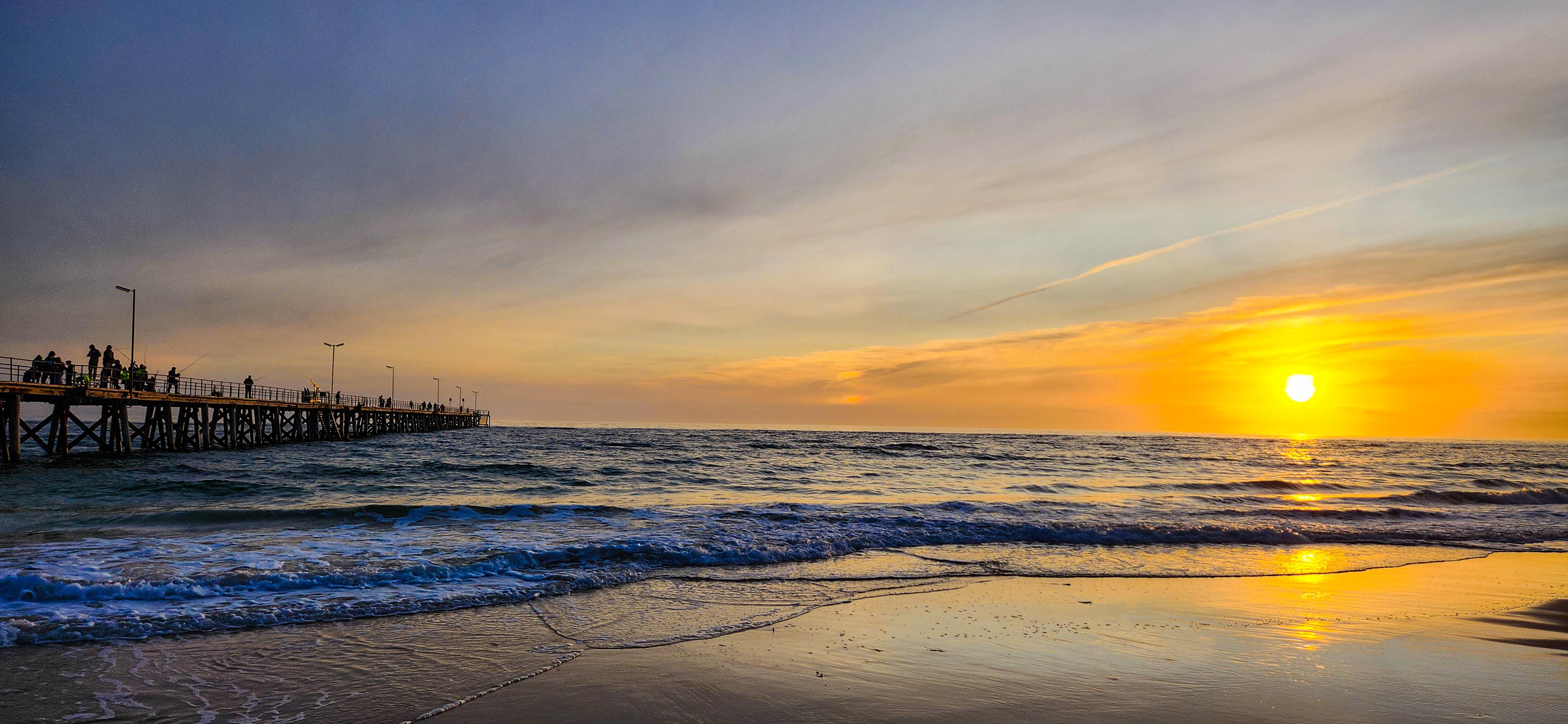 Sunset at Port Noarlunga Beach
