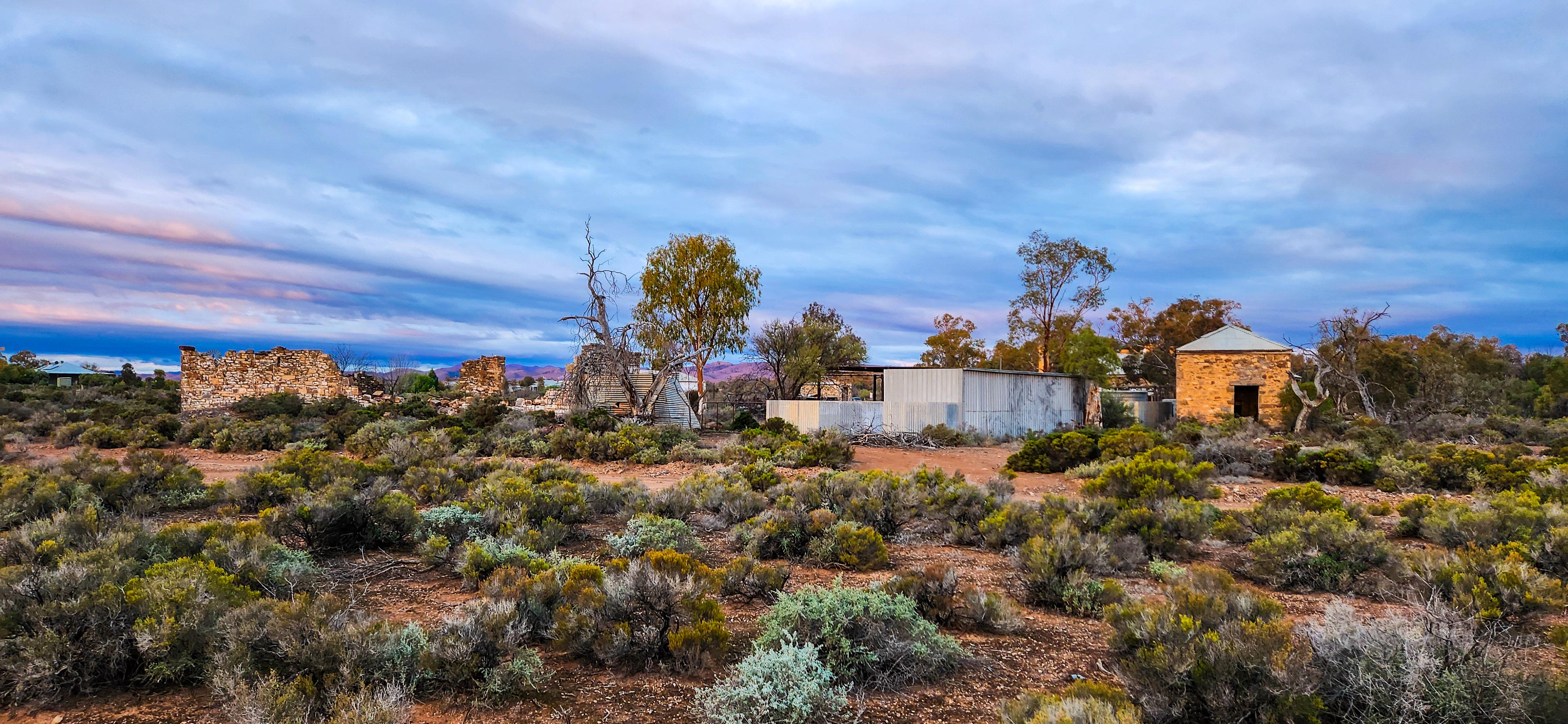 State-Heritage listed Beltana Railway Station