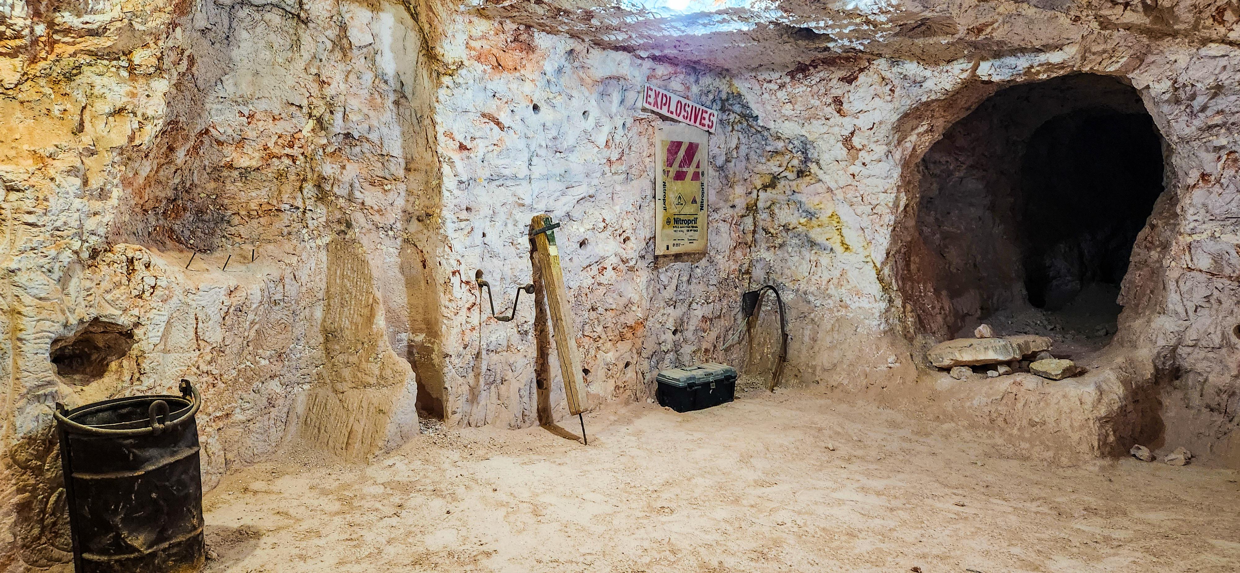 Riba's Nightly Opal Mine Tour