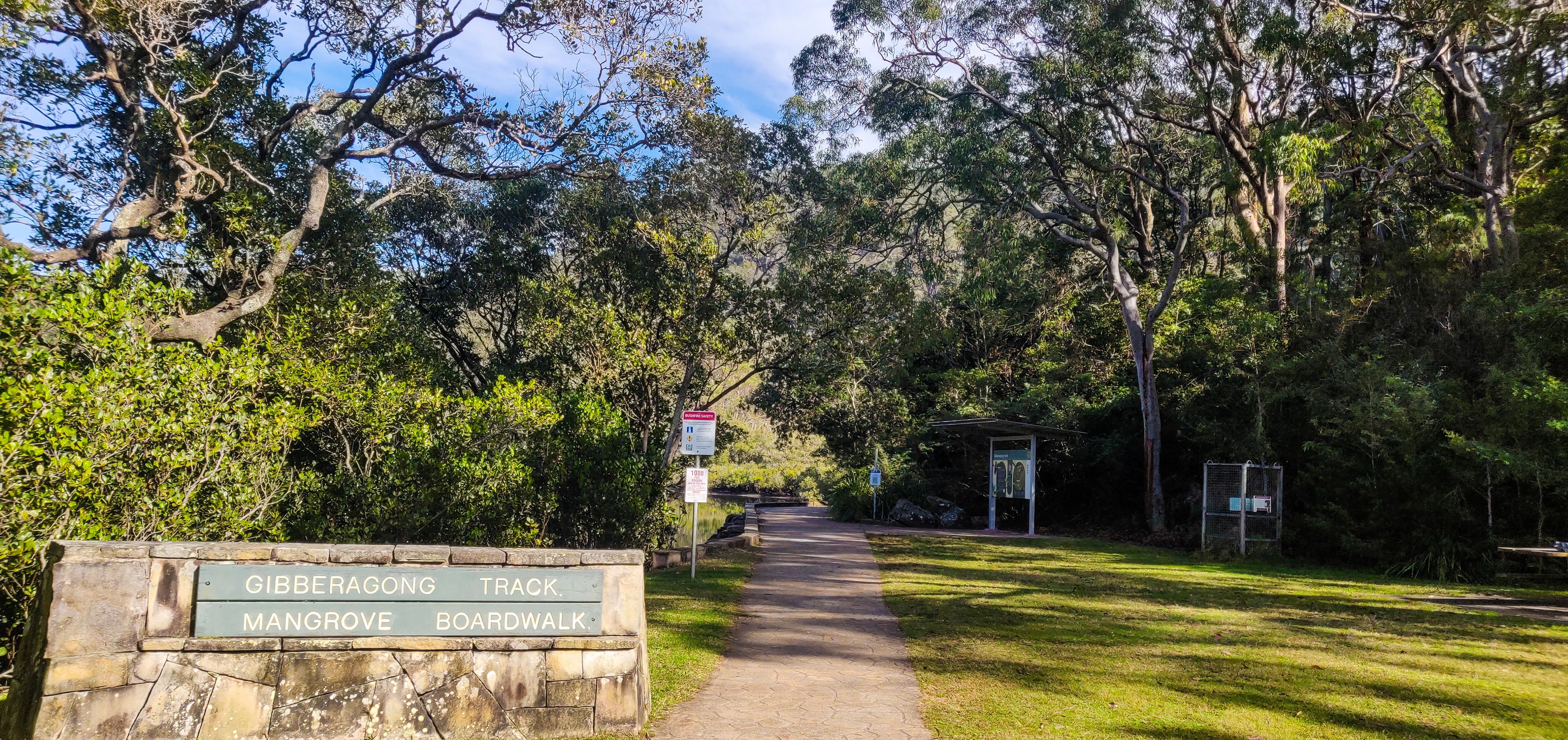 Bobbin Head Mangrove Boardwalk Entrance