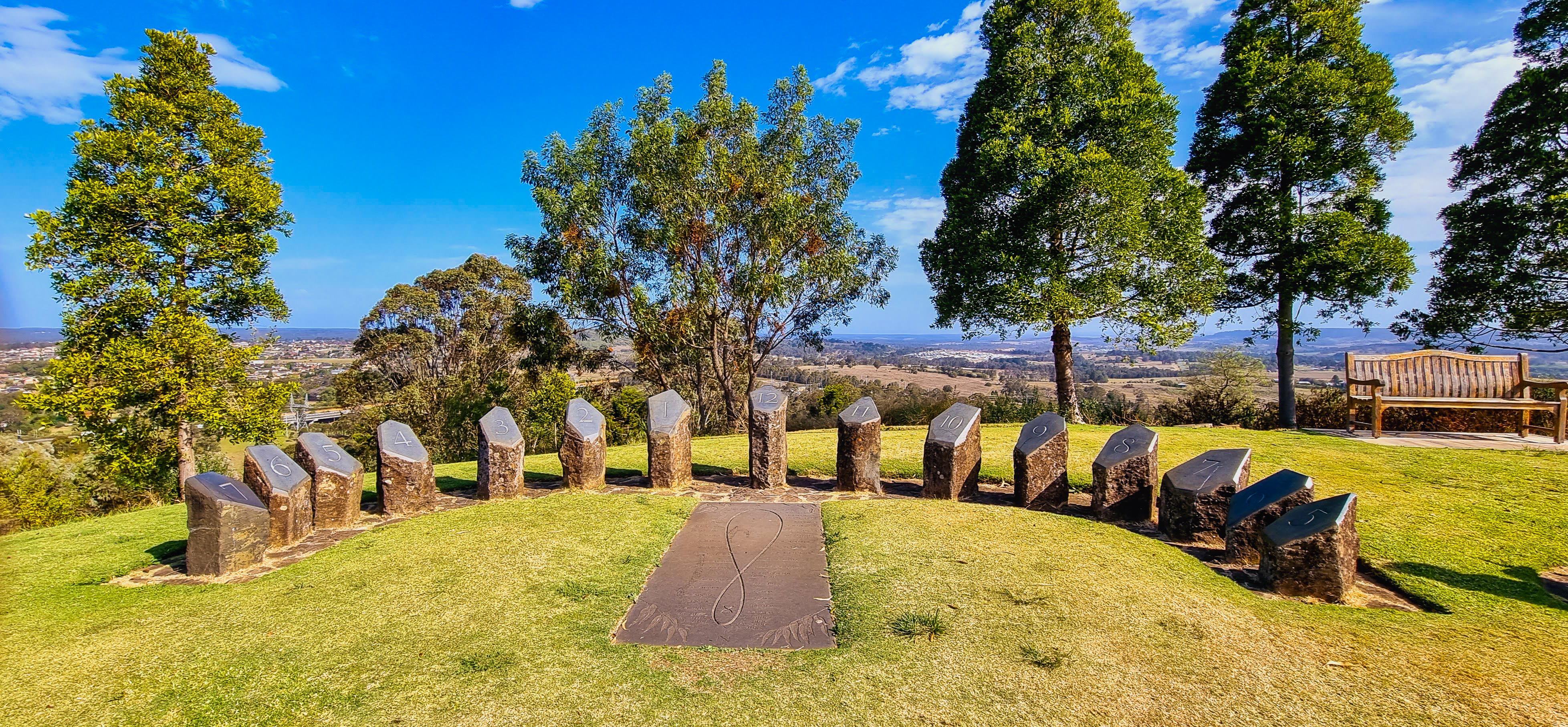 Sundial at Mount Annan Botanic Gardens