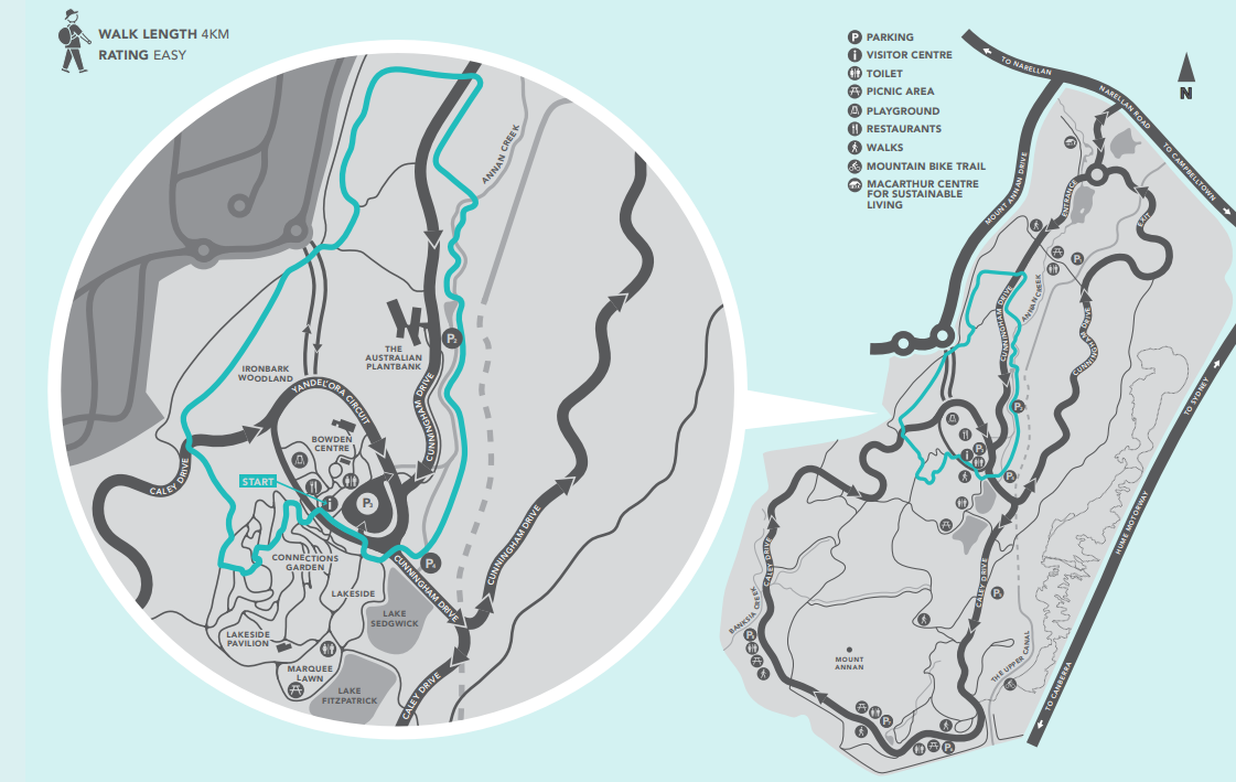 Wooldland Walk Map