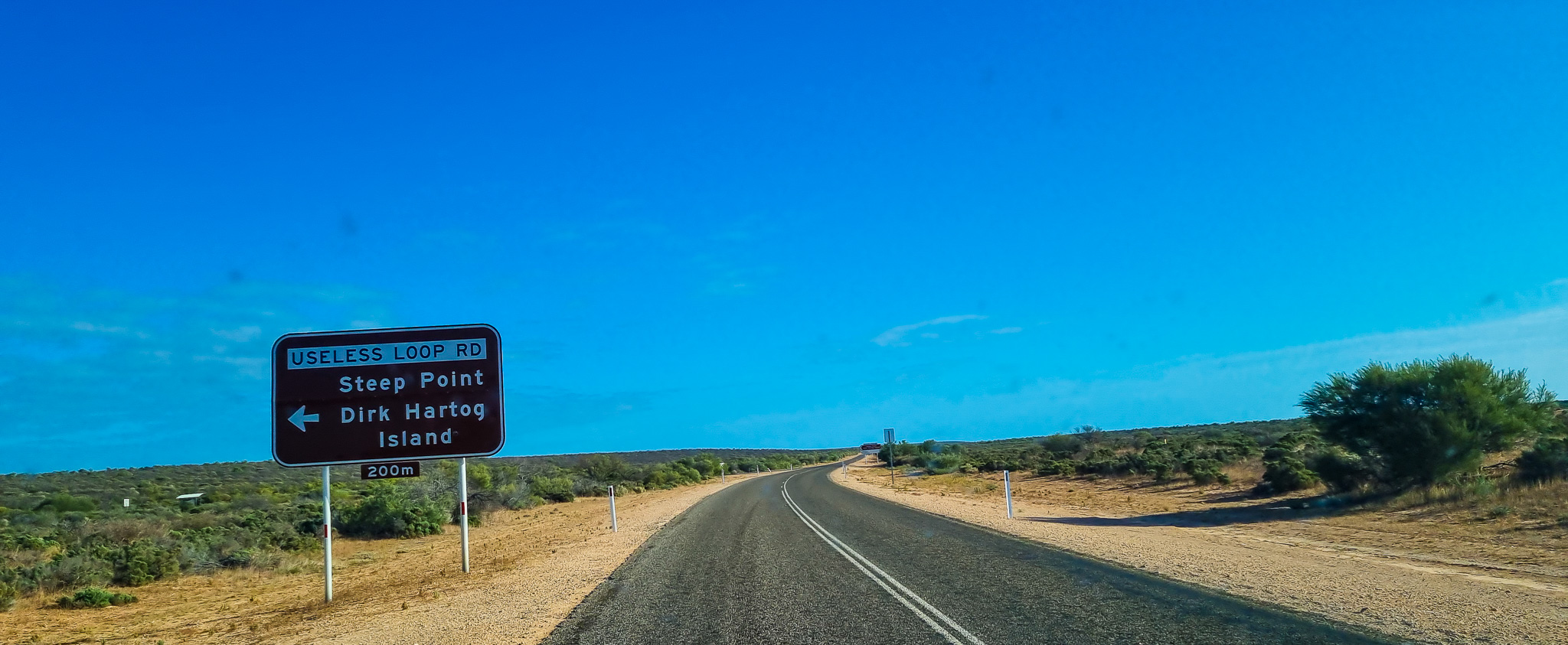 Useless Loop Road Turnoff